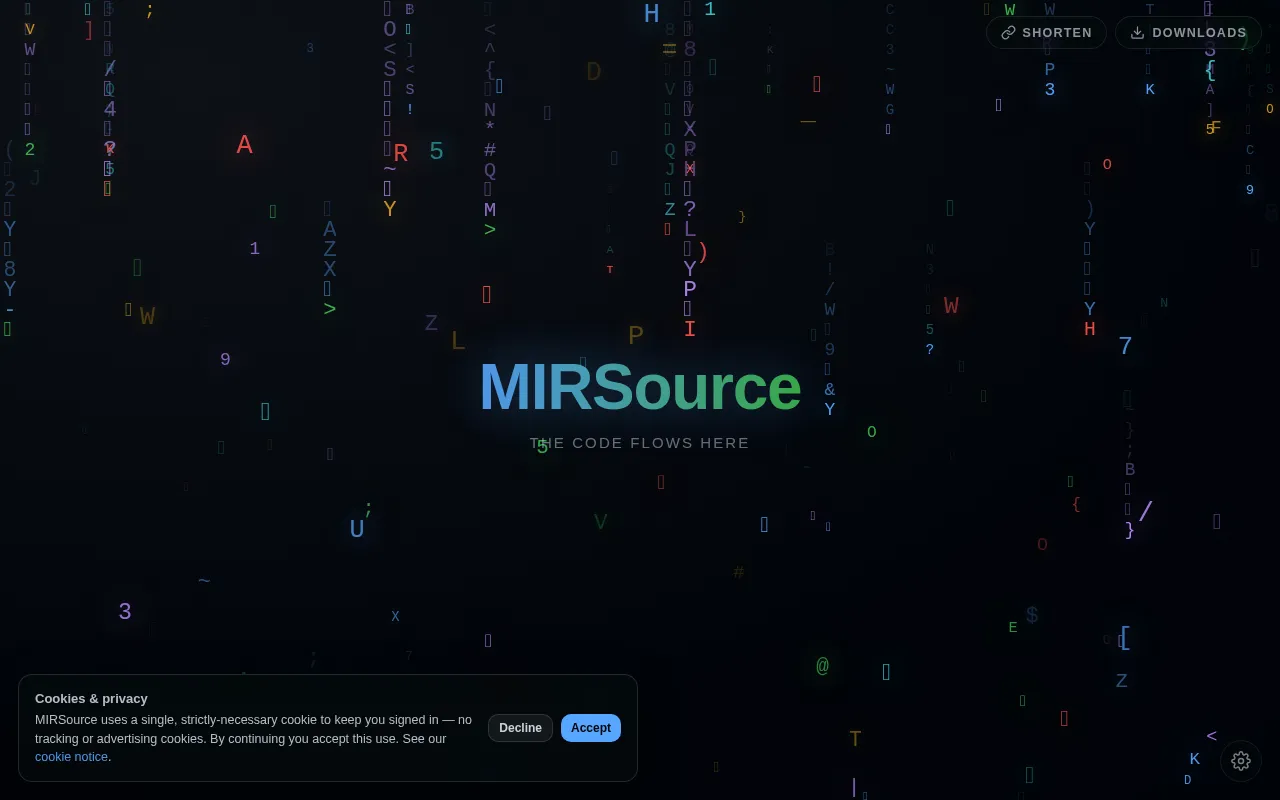 MIRSource